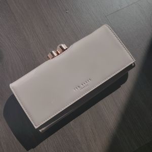 Ted Baker light pink long purse